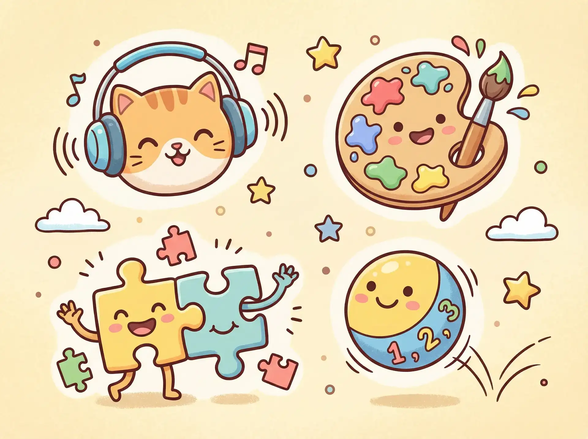 小朋友的手工作品 - 人妻猎人韩漫 益智创作